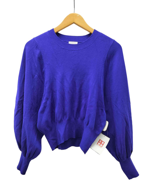 ユナイテッドアローズグリーンレーベルリラクシング UNITED ARROWS green label relaxing W/AC パフニット クルーネック プルオーバー ―ウォッシャブル― レディース